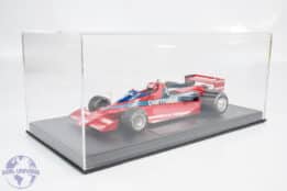 GP Replicas - 1:18 Alfa Romeo BT46B No.1 Niki Lauda Winner Swedish GP 1978 "Fan Car" with Driver Figure - Limited Edition Resin Model