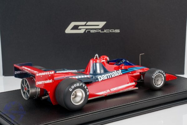 GP Replicas - 1:18 Alfa Romeo BT46B No.1 Niki Lauda Winner Swedish GP 1978 "Fan Car" with Driver Figure - Limited Edition Resin Model 12 GP Replicas - 1:18 Alfa Romeo BT46B No.1 Niki Lauda Winner Swedish GP 1978
