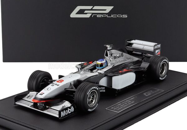 GP Replicas 1:18 McLaren Mercedes MP4/13 No.8 Mika Hakkinen World Champion Winner Japanese GP 1998 (GP182AWD) Limited Edition Resin Model with Driver Figure