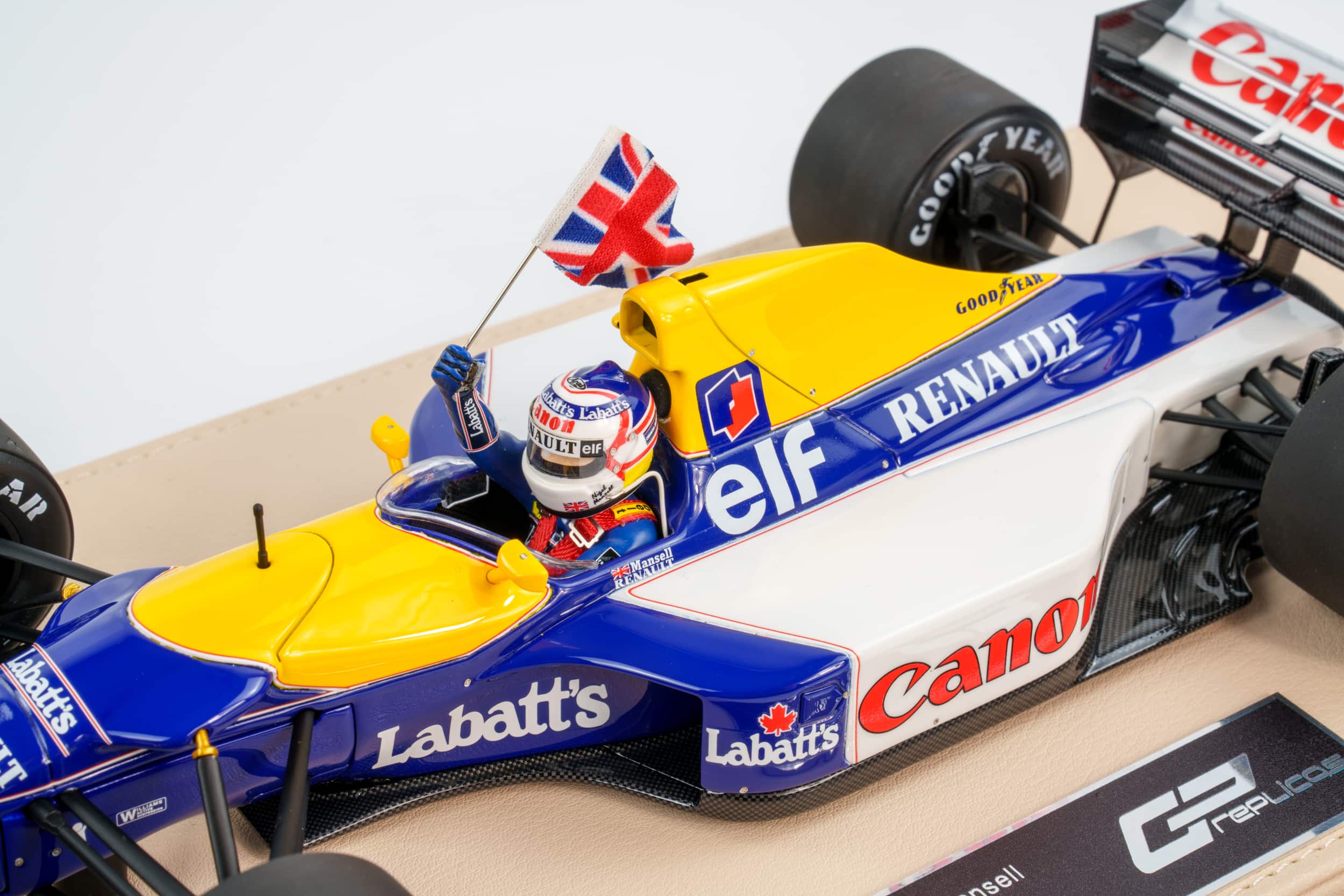 コペンオジイ1/18 ウィリアムズ FW14B N.マンセル チャンピオン GP Replicas - 1:18 Williams Renault FW14B No.5 Nigel Mansell