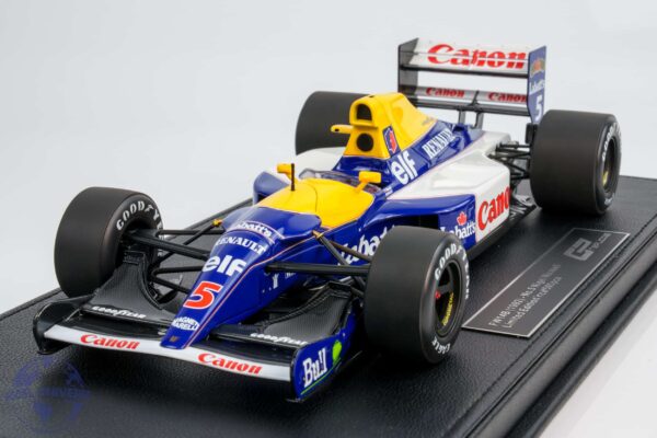 GP Replicas - 1:18 Williams Renault FW14B No.5 Nigel Mansell F1 World Champion 1992 - Limited Edition Resin Model 12 GP Replicas - 1:18 Williams Renault FW14B No.5 Nigel Mansell F1 World Champion 1992 - Limited Edition Resin Model