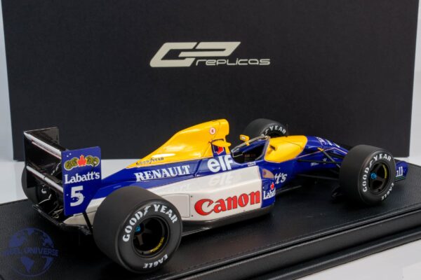 GP Replicas - 1:18 Williams Renault FW14B No.5 Nigel Mansell F1 World Champion 1992 - Limited Edition Resin Model 9 GP Replicas - 1:18 Williams Renault FW14B No.5 Nigel Mansell F1 World Champion 1992 - Limited Edition Resin Model