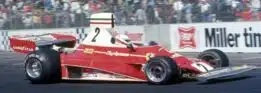 GP Replicas - 1:18 Ferrari 312 T #2 Clay Regazzoni Grand Slam Winner US GP Long Beach 1976 with Driver