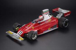 GP Replicas 1:12 Ferrari 312 T #11 Clay Regazzoni Winner Italian GP 1975 Monza with Driver