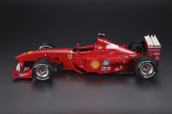 GP Replicas - 1:12 Ferrari F399 No.3 Michael Schumacher Winner Monaco GP 1999 - Limited Edition Resin Model 7 GP Replicas - 1:12 Ferrari F399 No.3 Michael Schumacher Winner Monaco GP 1999 - Limited Edition Resin Model