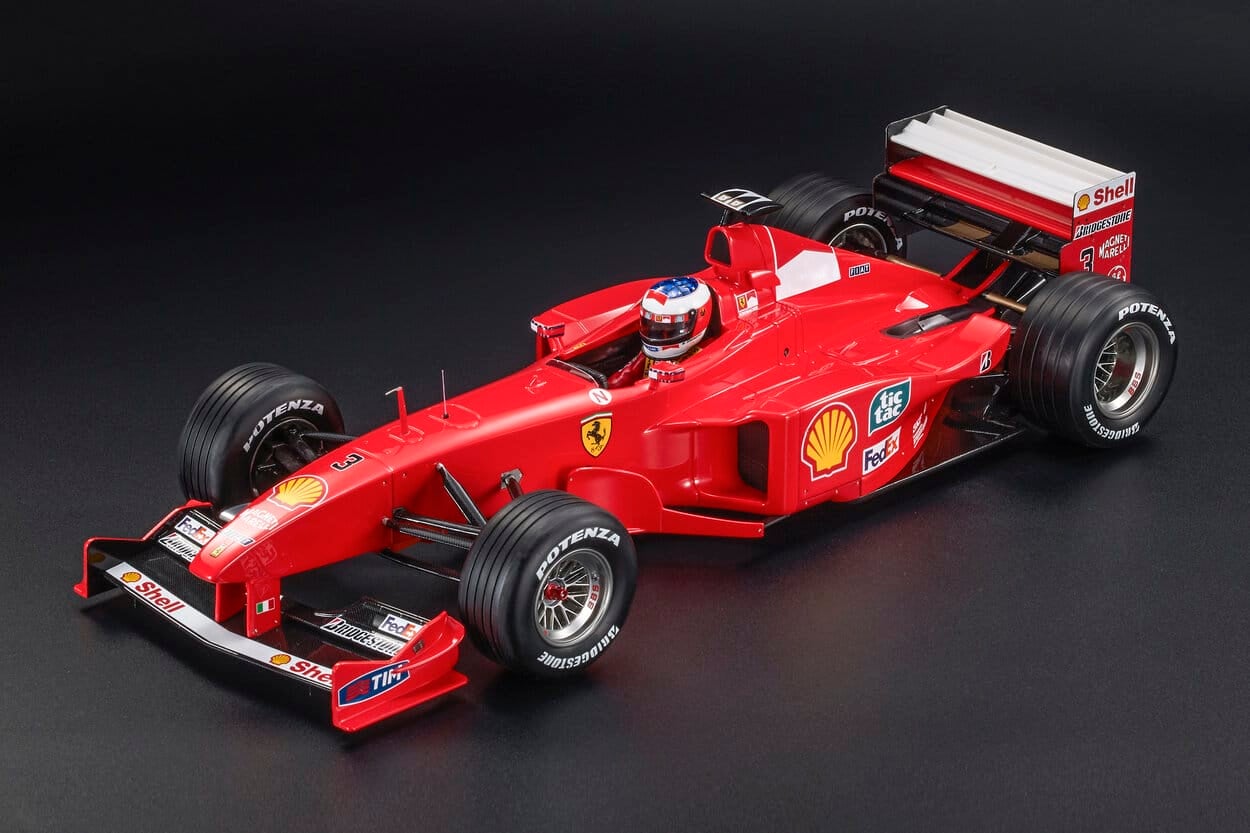 GP Replicas - 1:12 Ferrari F399 No.3 Michael Schumacher Winner Monaco GP 1999 (with Driver Figure) - Limited Edition Resin Model