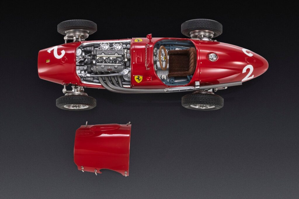 Pre-Order the Limited Edition 1:12 Scale 1953 Ferrari 500 F2 Model Car by GP Replicas 2 GP Replicas - 1:12 Ferrari 500 F2 No.2 Giuseppe "Nino" Farina Winner German GP 1953 - Limited Edition Resin Model
