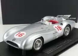 GP128D GP REPLICAS MERCEDES F1 W196R STREAMLINER JUAN MANUEL FANGIO WINNER 1954 WORLD CHAMPION ITALY RESIN MODEL.9