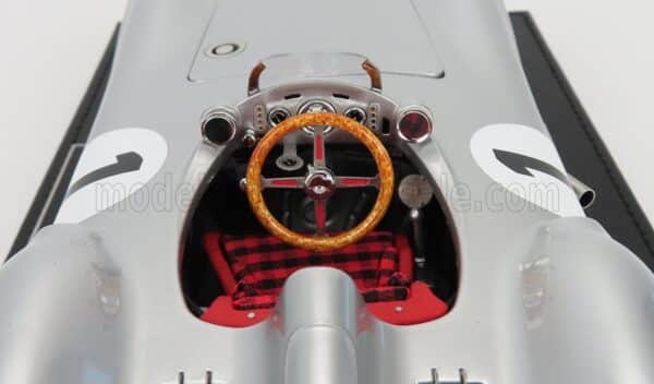 GP128E GP REPLICAS MERCEDES F1 W196 STREAMLINER JUAN MANUEL FANGIO 1954 WORLD CHAMPION RESIN MODEL.5