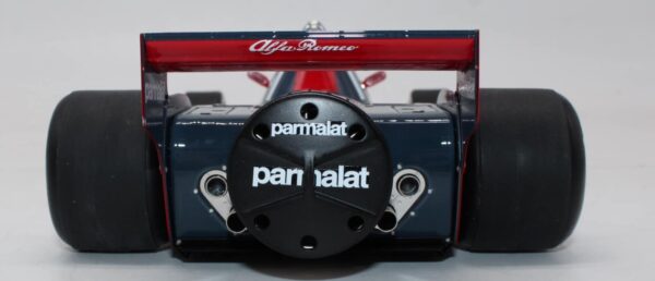 GP Replicas - 1:18 Alfa Romeo BT46B No.1 Niki Lauda Winner Swedish GP 1978 "Fan Car" with Driver Figure - Limited Edition Resin Model