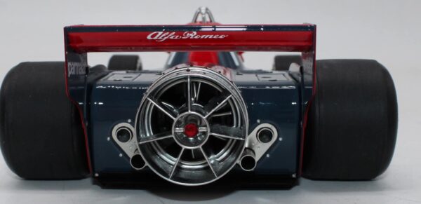 GP Replicas - 1:18 Alfa Romeo BT46B No.1 Niki Lauda Winner Swedish GP 1978 "Fan Car" with Driver Figure - Limited Edition Resin Model