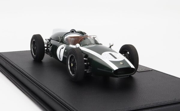 GP Replicas - 1:18 Cooper T53 #1 Jack Brabham Pole/Winner British GP Silverstone 1960 w/Driver