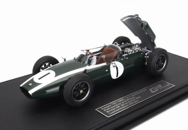 GP Replicas - 1:18 Cooper T53 #1 Jack Brabham Pole/Winner British GP Silverstone 1960 w/Driver