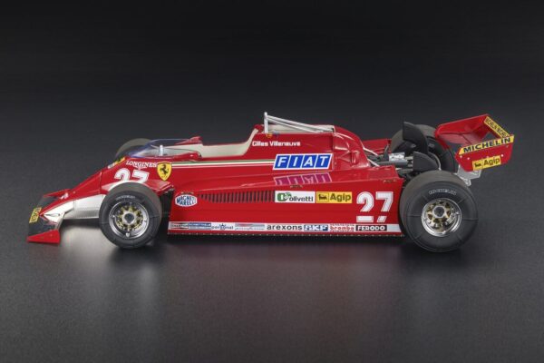 GP Replicas 1:18 Ferrari 126CK No.27 Gilles Villeneuve Winner Spanish GP 1981 - Limited Edition Resin Model 7 GPFTMV001B 2