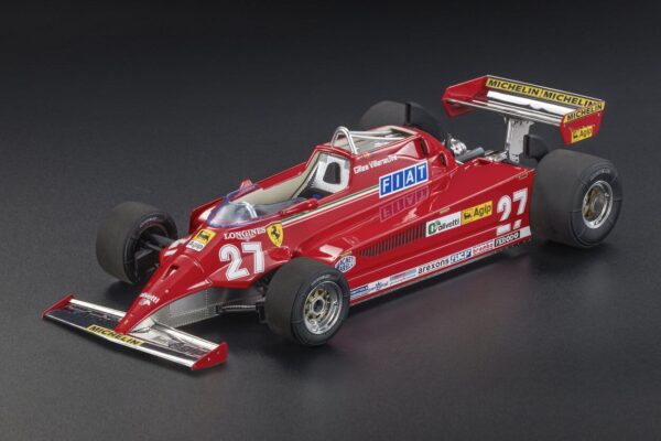 GP Replicas 1:18 Ferrari 126CK No.27 Gilles Villeneuve Winner Spanish GP 1981 - Limited Edition Resin Model 5 GPFTMV001B 3