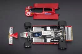 GP Replicas 1:18 Ferrari 126CK No.27 Gilles Villeneuve Winner Monaco GP 1981 - Limited Edition Resin Model