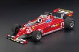 GP Replicas 1:18 Ferrari 126CK No.27 Gilles Villeneuve Winner Monaco GP 1981 - Limited Edition Resin Model