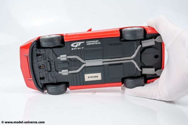 GT Spirit - 1:18 Chevrolet Corvette C4 Torch Red 1995 - Limited Edition Resin Model