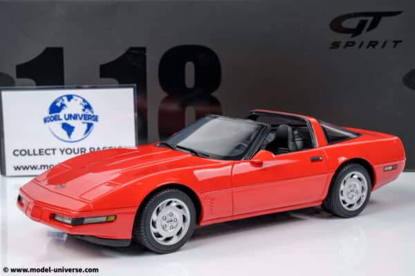 GT Spirit - 1:18 Chevrolet Corvette C4 Torch Red 1995 - Limited Edition Resin Model
