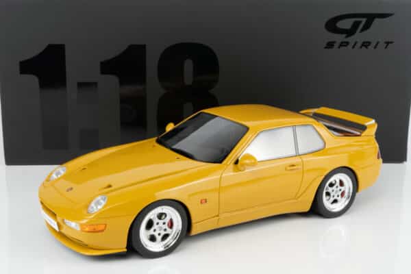 GT Spirit - 1:18 Porsche 968 Turbo S Yellow 1993 (GT947) Limited Edition Resin Model