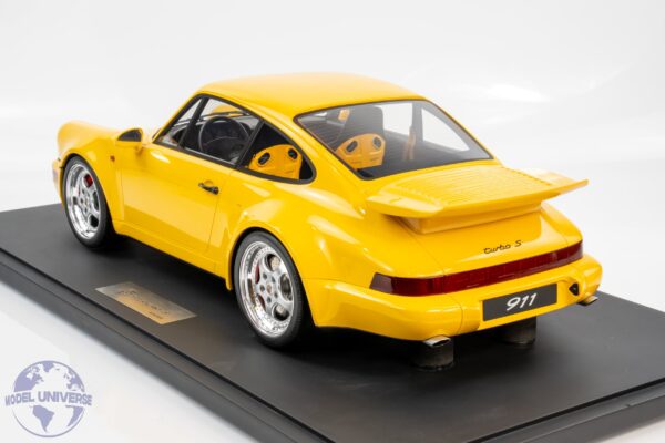 GT Spirit - 1:8 Porsche 911 (964) Turbo S Yellow 1994 - Limited Edition Resin Model 8 GT Spirit - 1:8 Porsche 911 (964) Turbo S Yellow 1994 - Limited Edition Resin Model