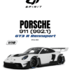 GT Spirit - 1:18 Porsche 911 9992.1) GT3 R Rennsport White 2023 - Limited Edition Resin Model 3 GT Spirit - 1:18 Porsche 911 9992.1) GT3 R Rennsport White 2023 - Limited Edition Resin Model