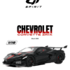GT Spirit - 1:18 Chevrolet Corvette ZR1X Black 2025 - Limited Edition Resin Model 4 GT Spirit - 1:18 Chevrolet Corvette ZR1X Black 2025 - Limited Edition Resin Model