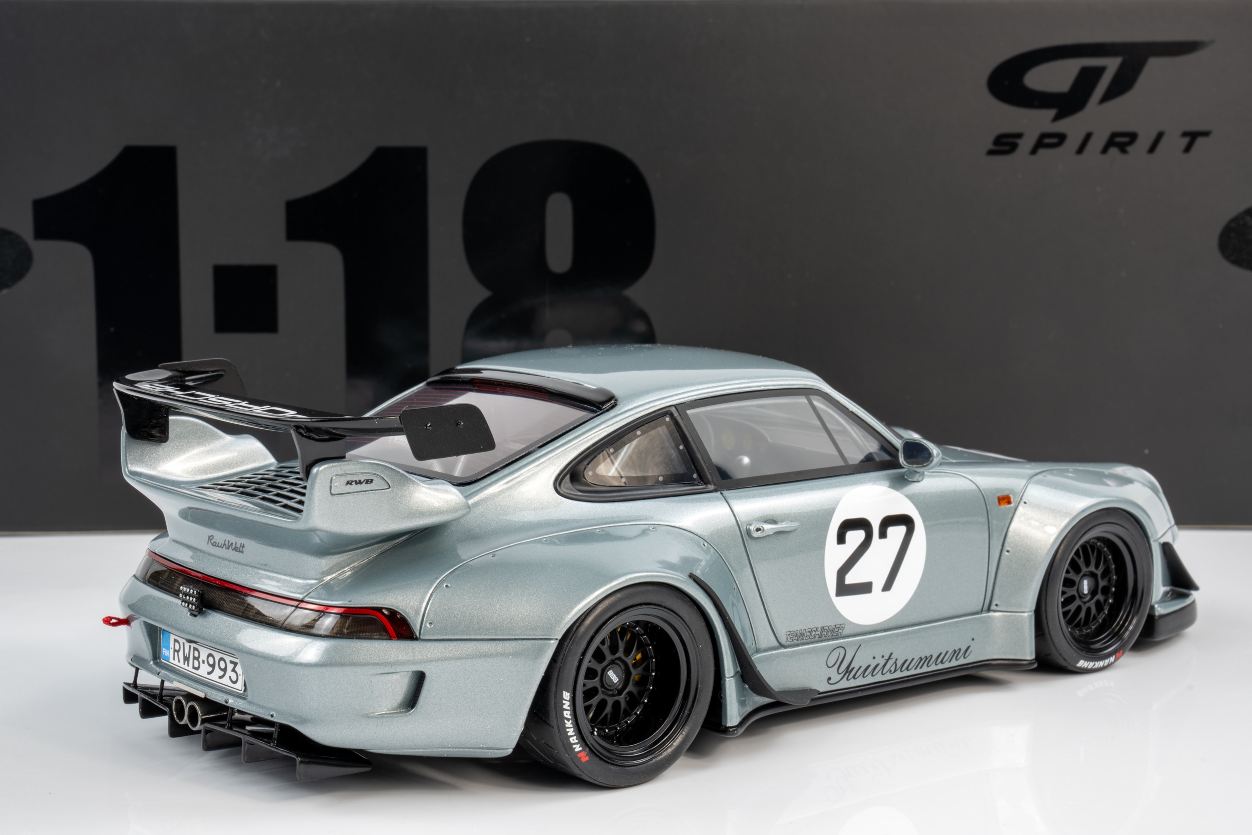 GT Spirit - 1:18 RWB Yuiitsumuni Silver 2024 - Limited Edition