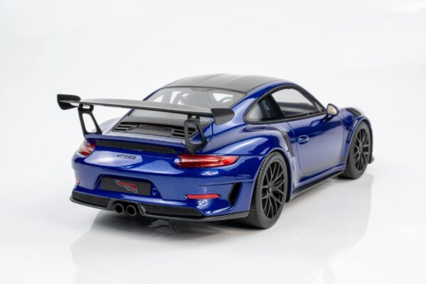 GT Spirit - 1:18 Porsche 911 (991.2) GT3 RS Weissach Package Blue 2018 - Limited Edition Resin Model 14 GT Spirit - 1:18 Porsche 911 (991.2) GT3 RS Weissach Package Blue 2018 - Limited Edition Resin Model