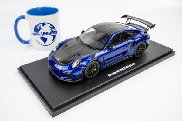 GT Spirit - 1:18 Porsche 911 (991.2) GT3 RS Weissach Package Blue 2018 - Limited Edition Resin Model
