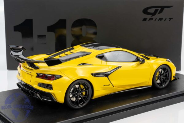 GT Spirit - 1:18 Chevrolet Corvette C8 ZR1 Yellow 2025 - Limited Edition Resin Model 6 GT Spirit - 1:18 Chevrolet Corvette C8 ZR1 Yellow 2025 - Limited Edition Resin Model