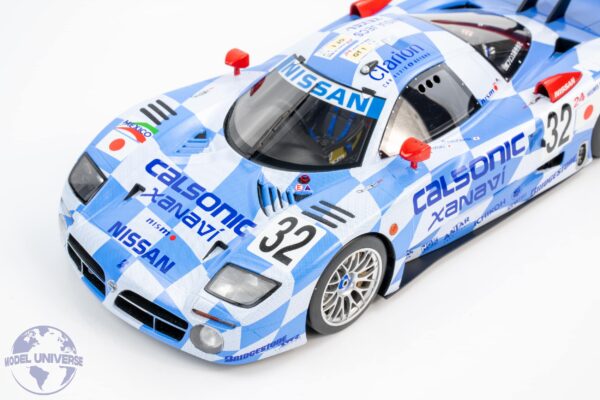 GT Spirit - 1:18 Nissan R390 GT1 No.32 Le Mans 24h 1998 Blue - Limited Edition Resin Model 13 GT Spirit - 1:18 Nissan R390 GT1 No.32 Le Mans 24h 1998 Blue - Limited Edition Resin Model