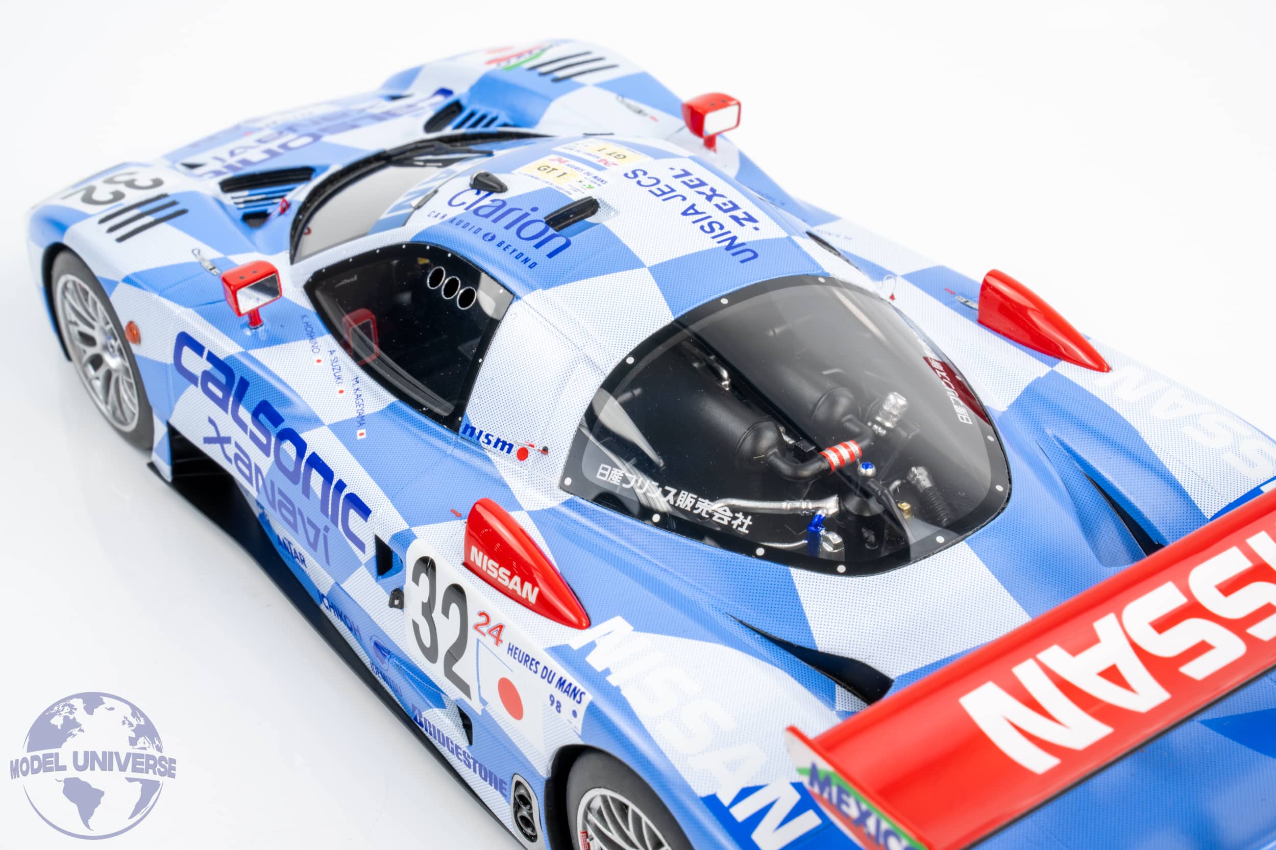 GT Spirit - 1:18 Nissan R390 GT1 No.32 Le Mans 24h 1998 Blue