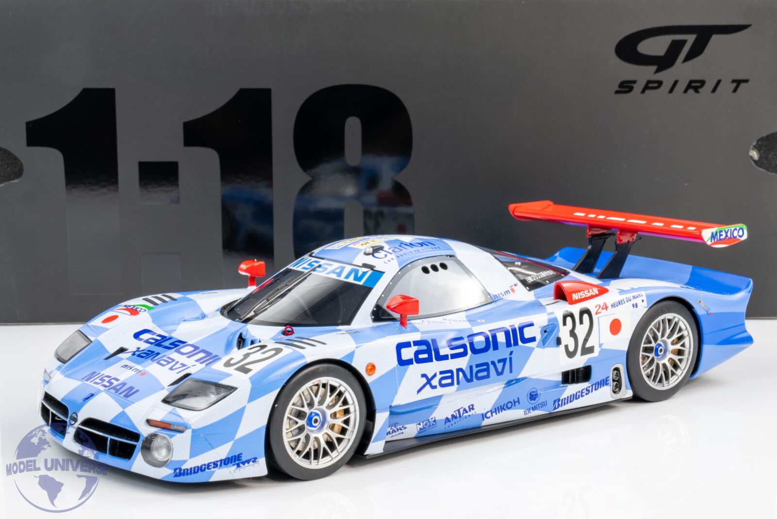 GT Spirit Announces New Models for Late 2025 11 GT Spirit - 1:18 Nissan R390 GT1 No.32 Le Mans 24h 1998 Blue - Limited Edition Resin Model