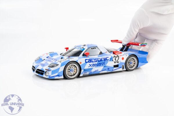 GT Spirit - 1:18 Nissan R390 GT1 No.32 Le Mans 24h 1998 Blue - Limited Edition Resin Model 12 GT Spirit - 1:18 Nissan R390 GT1 No.32 Le Mans 24h 1998 Blue - Limited Edition Resin Model