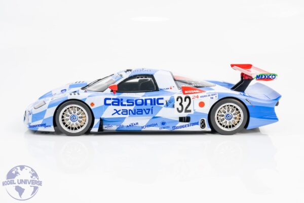 GT Spirit - 1:18 Nissan R390 GT1 No.32 Le Mans 24h 1998 Blue - Limited Edition Resin Model 17 GT Spirit - 1:18 Nissan R390 GT1 No.32 Le Mans 24h 1998 Blue - Limited Edition Resin Model