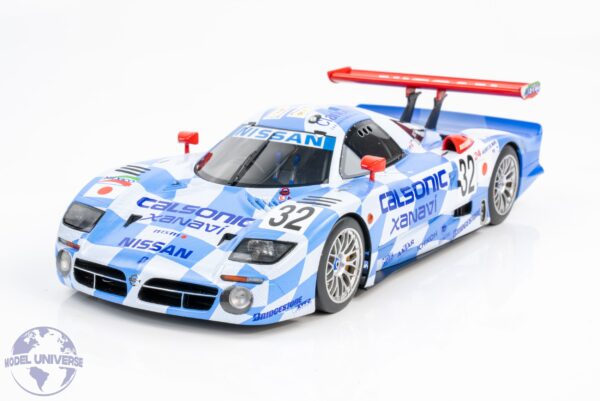 GT Spirit - 1:18 Nissan R390 GT1 No.32 Le Mans 24h 1998 Blue - Limited Edition Resin Model 15 GT Spirit - 1:18 Nissan R390 GT1 No.32 Le Mans 24h 1998 Blue - Limited Edition Resin Model