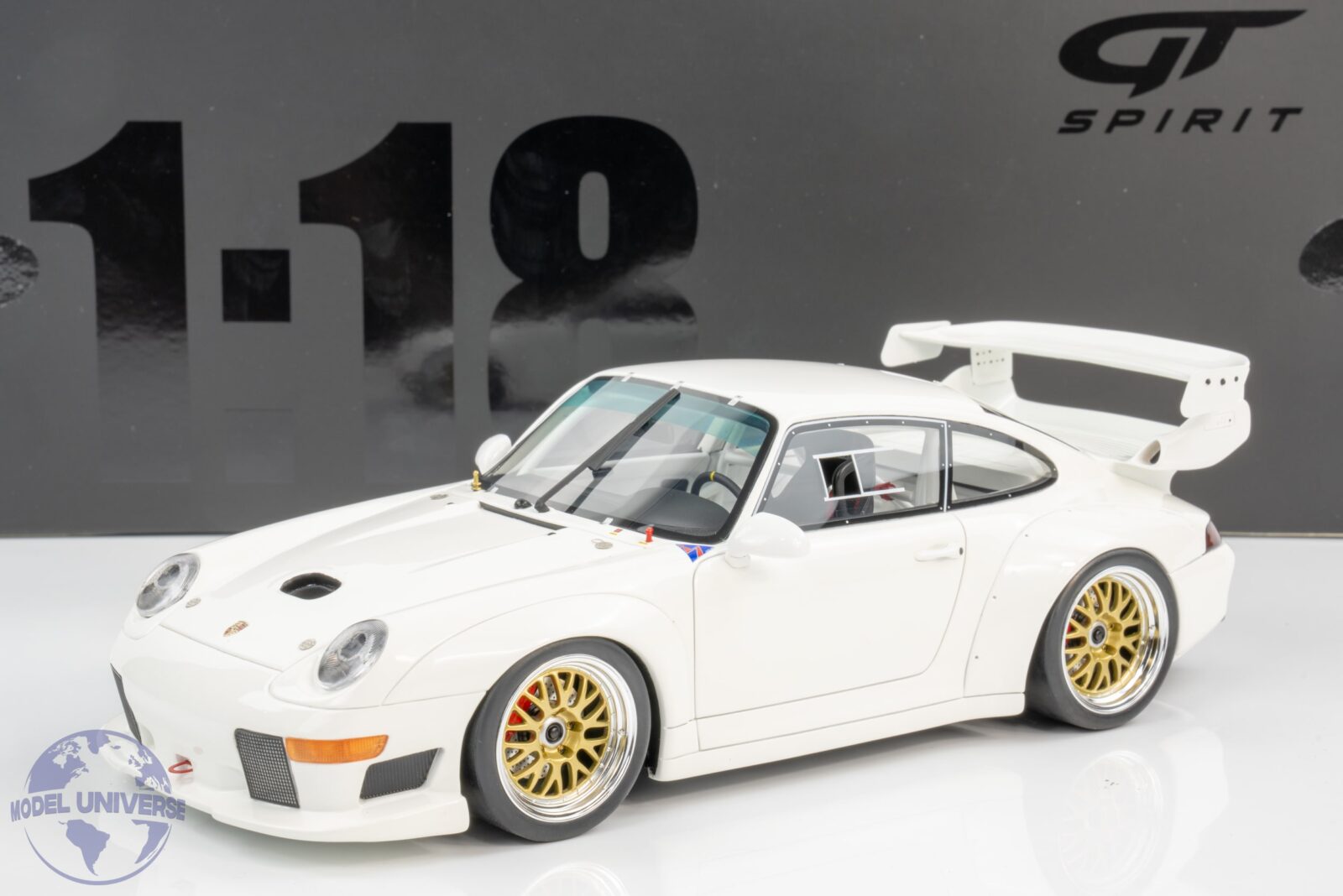 GT Spirit Announces New Models for Late 2025 14 GT Spirit - 1:18 Porsche 911 (993) GT2 Evo White 1995 - Limited Edition Resin Model