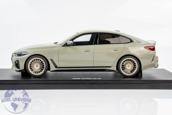 GT Spirit - 1:18 Alpina B4 GT Gran Coupe Grey 2024 - Limited Edition Resin Model 11 GT Spirit GT541 BMW Alpina B4 GT Green 2