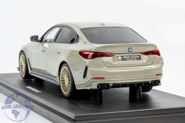 GT Spirit - 1:18 Alpina B4 GT Gran Coupe Grey 2024 - Limited Edition Resin Model 10 GT Spirit GT541 BMW Alpina B4 GT Green 3