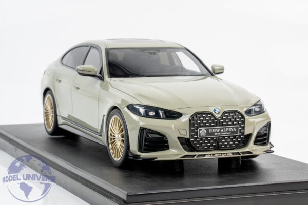 GT Spirit - 1:18 Alpina B4 GT Gran Coupe Grey 2024 - Limited Edition Resin Model 9 GT Spirit GT541 BMW Alpina B4 GT Green 4