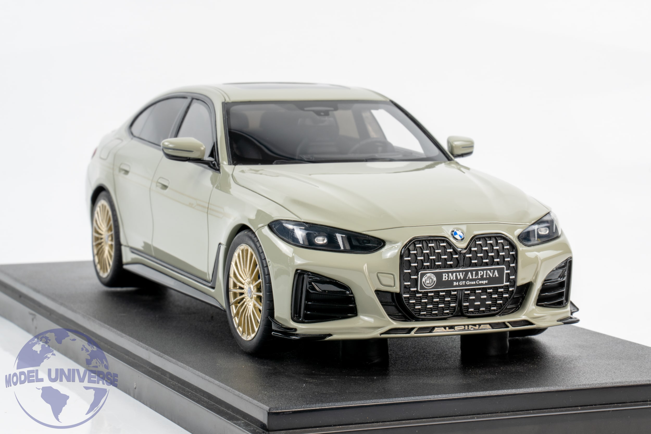 GT Spirit - 1:18 Alpina B4 GT Gran Coupe Grey 2024 - Limited