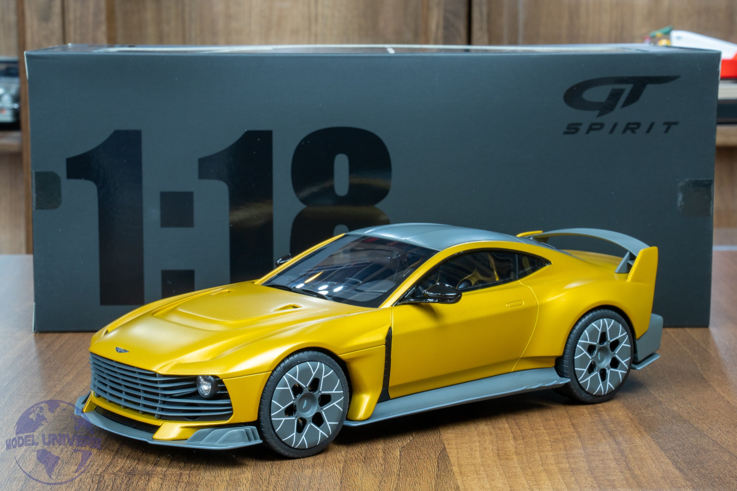 GT Spirit - 1:18 Aston Martin Valiant Auric Gold Metallic 2024 - Limited Edition Resin Model