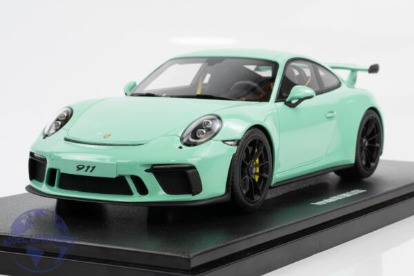 GT Spirit - 1:18 Porsche 911 (991.2) GT3 Mint Green 2018 - Limited Edition Resin Model 9 GT Spirit - 1:18 Porsche 911 (991.2) GT3 Mint Green 2018 - Limited Edition Resin Model