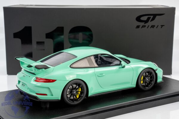 GT Spirit - 1:18 Porsche 911 (991.2) GT3 Mint Green 2018 - Limited Edition Resin Model