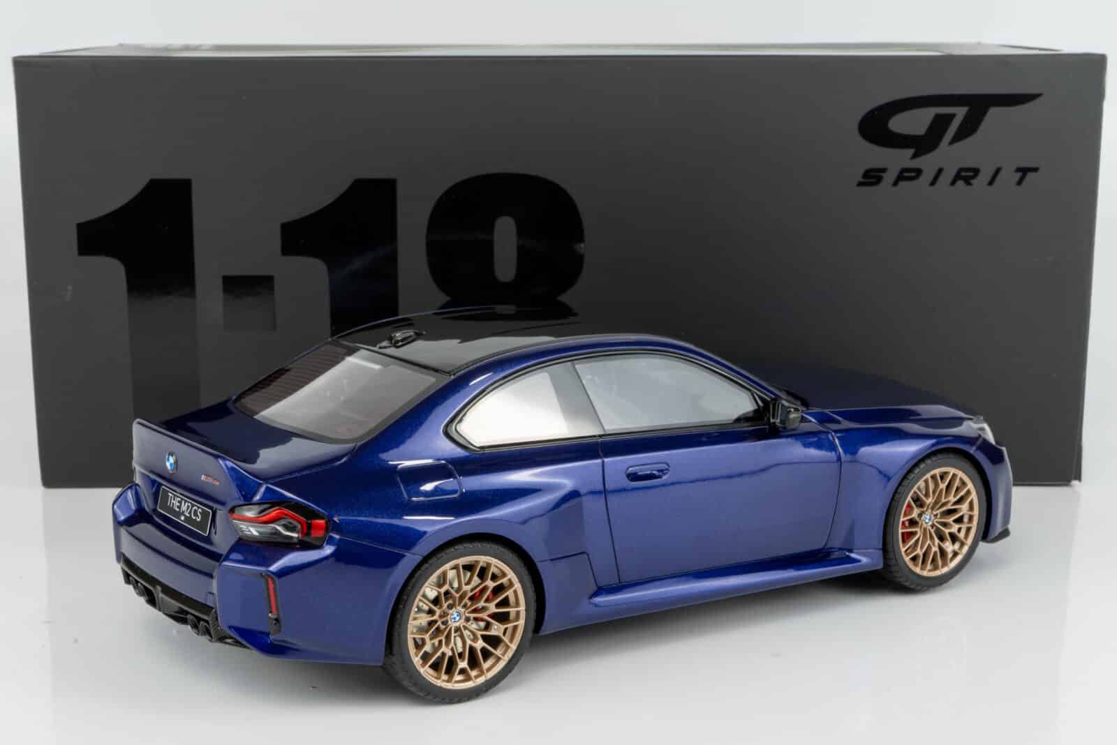 GT Spirit - 1:18 BMW M2 CS Blue 2025 (GT552) Limited Edition Resin