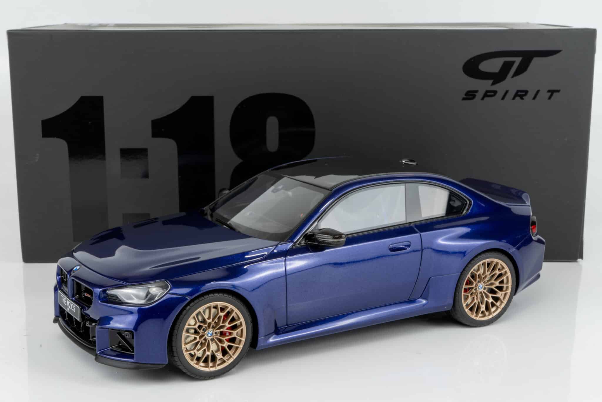 GT Spirit - 1:18 BMW M2 CS Blue 2025 (GT552) Limited Edition Resin Model