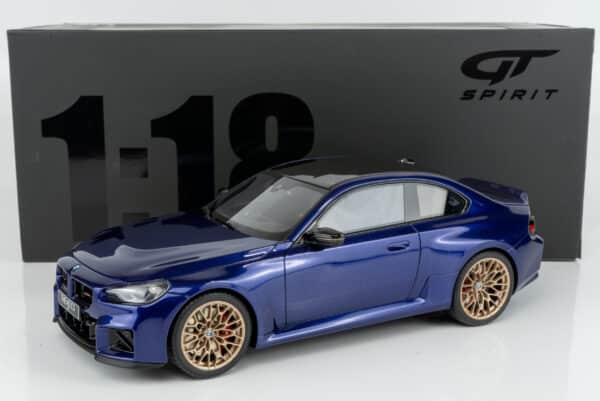 GT Spirit - 1:18 BMW M2 CS Blue 2025 (GT552) Limited Edition Resin Model