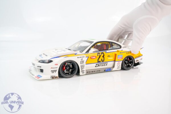 GT Spirit - 1:18 Nissan S15 Silvia LB Super Silhouette White 2021 - Limited Edition Resin Model 11 GT Spirit - 1:18 Nissan S15 Silvia LB Super Silhouette White 2021 - Limited Edition Resin Model