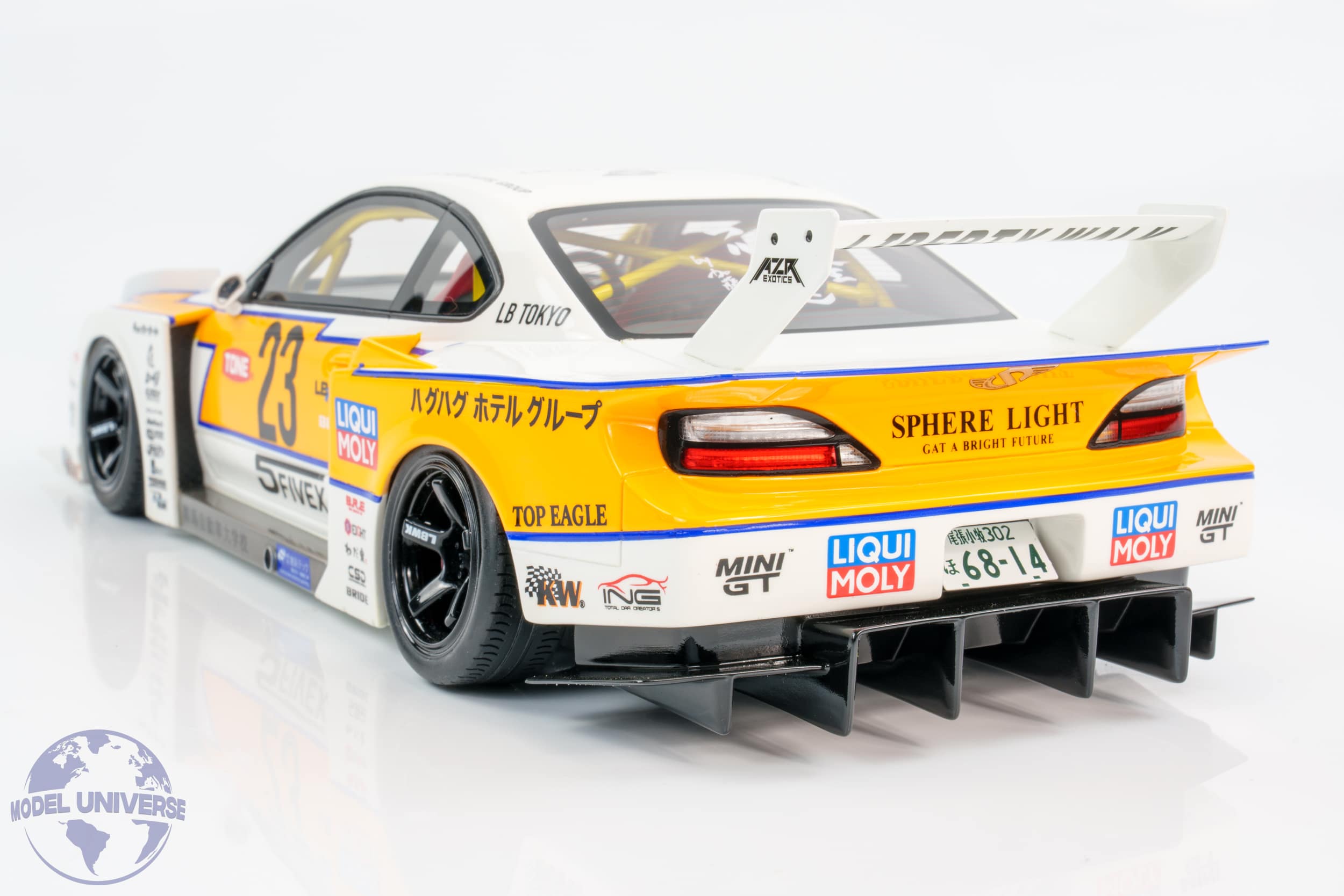 GT Spirit - 1:18 Nissan S15 Silvia LB Super Silhouette White 2021